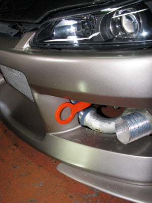 KAWAI WORKS FRONT TYPE FIXED TOW HOOK FOR NISSAN SILVIA S15 NS0460-RFF-99
