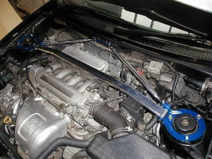 KAWAI WORKS FRONT STRUT BAR TYPE TRIANGLE OS FOR TOYOTA CELICA INA ST202 3 TY0210-TRO-00