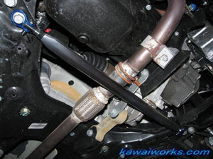 KAWAI WORKS FRONT LOWER ARM BAR FOR FIAT 500 595ABARTH ABA-312  IM0680-LOF-00