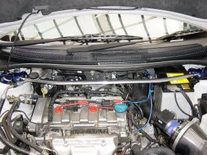 KAWAI WORKS FRONT STRUT BAR TYPEPG FOR MAZDA PREMACY CP8W MA0320-FTP-00