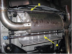 KAWAI WORKS REAR MONOCOQUE BAR FOR NISSAN MURANO Z50 NS0770-MOR-14