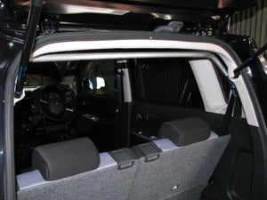 KAWAI WORKS REAR PILLAR BAR TYPE SQUARE FOR MITSUBISHI EK CUSTOM WAGON B11W NS0820-PIE-00