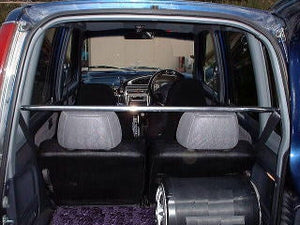 KAWAI WORKS REAR PILLAR BAR FOR DAIHATSU MOVE L600S 4 CYLINDER TURBO  DA0070-PI0-00