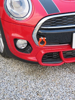 KAWAI WORKS FRONT TYPE FOLDABLE TOW HOOK FOR MINI F55 56 IM1010-RFF-88