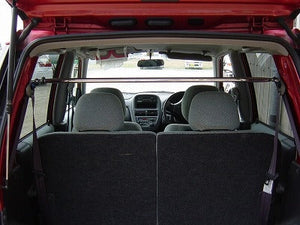KAWAI WORKS REAR PILLAR BAR TYPE STRAIGHT FOR SUBARU PLEO RA1 2 SU0040-PIC-00