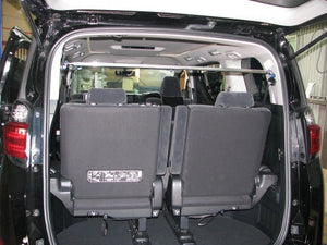 KAWAI WORKS REAR PILLAR BAR TYPE STRAIGHT FOR TOYOTA ALPHARD VELLFIRE GH30 35W TY1470-PIC-00