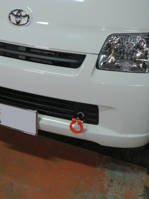 KAWAI WORKS FRONT TYPE FOLDABLE TOW HOOK FOR TOYOTA TOWN AIRS LIGHT AIR VAN S402 412M TY1460-RFF-88