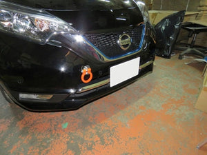 KAWAI WORKS FRONT TYPE FOLDABLE TOW HOOK FOR NISSAN NOTE E12 NS0950-RFF-88