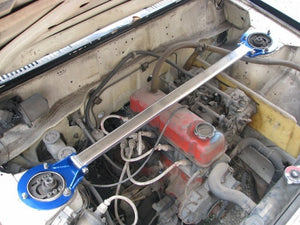 KAWAI WORKS FRONT STRUT BAR TYPEOS FOR NISSAN SUNNY B-310 NS0020-FTO-00