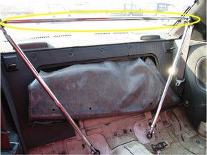 KAWAI WORKS REAR PILLAR BAR FOR NISSAN SILVIA PS13 NS0134-PI0-00