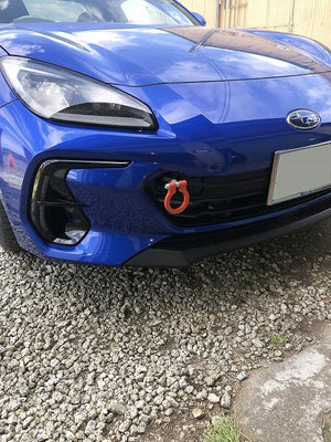 KAWAI WORKS FRONT TYPE FOLDABLE TOW HOOK FOR SUBARU BRZ ZD8 TY1620-RFF-88