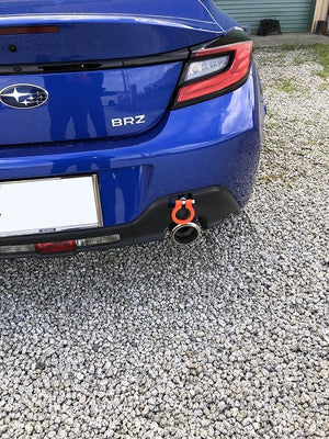KAWAI WORKS REAR TYPE FOLDABLE TOW HOOK FOR SUBARU BRZ ZD8 TY1620-RFR-88