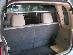 KAWAI WORKS REAR PILLAR BAR TYPE STRAIGHT FOR MITSUBISHI EK CUSTOM WAGON H81 MT0221-PIC-00
