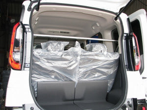 KAWAI WORKS REAR PILLAR BAR TYPE STRAIGHT FOR MITSUBISHI DELICA MINI B34 35A 2WD  MT0520-PIC-00