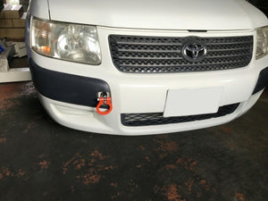 KAWAI WORKS FRONT TYPE FOLDABLE TOW HOOK FOR TOYOTA PROBOX SUCCEED NCP5  TY0920-RFF-88