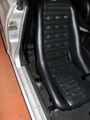 KAWAI WORKS N072L LEFT SIDE SEAT RAIL FOR BRIDE NEW OLD FULL BUCKET FOR NISSAN SKYLINE GC10 68.8~ 72.3 KAWAI-WORKS-19959
