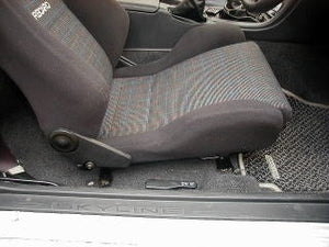 KAWAI WORKS N039R RIGHT SIDE SEAT RAIL FOR BRIDE RECLINING OLD REPRINT FOR NISSAN SKYLINE R32.33 89.5~ KAWAI-WORKS-20466