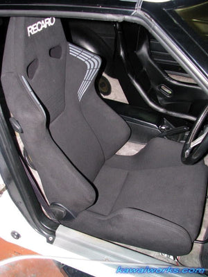 KAWAI WORKS N030R RIGHT SIDE SEAT RAIL FOR BRIDE CUGA VORGA FOR NISSAN FAIRLADY Z S130 78.8~ 83.9 KAWAI-WORKS-19266