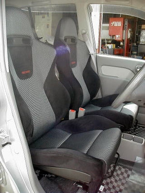 KAWAI WORKS H036L LEFT SIDE SEAT RAIL FOR COBRA KEVLAR IMOLA FOR HONDA LIFE JB1.2.3.4 NEW STANDARD CAR KAWAI-WORKS-34895