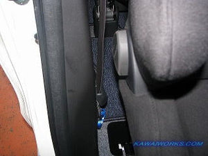 KAWAI WORKS H081R RIGHT SIDE SEAT RAIL FOR SPARCO EVO EVO2 FOR HONDA FREED GB3.4 08.05~ KAWAI-WORKS-33844