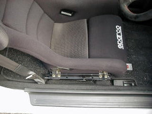 KAWAI WORKS H006RD RIGHT SIDE SEAT RAIL FOR HONDA INTEGRA DC1.2.DB 93.5~ KAWAI-WORKS-28864