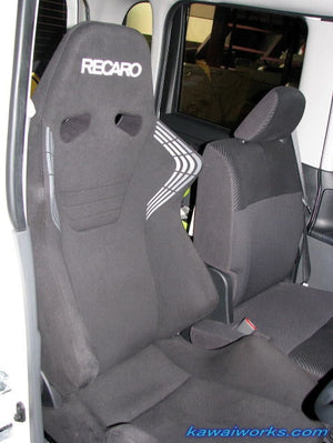 KAWAI WORKS D023R RIGHT SIDE SEAT RAIL FOR COBRA KEVLAR IMOLA FOR DAIHATSU TANTO L375.385 07.12~ 13.10 KAWAI-WORKS-57831