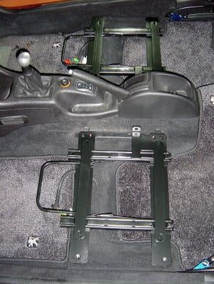 KAWAI WORKS IM021L LEFT SIDE SEAT RAIL FOR SPARCO R100 CHPONO-ROAD 959CR FOR PEUGEOT PEUGEOT 206 KAWAI-WORKS-63840