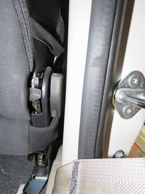 KAWAI WORKS N091L LEFT SIDE SEAT RAIL FOR RECARO AM19 STYLE-D JJ JC FOR MITSUBISHI EK SPACE B11A 14.02~ KAWAI-WORKS-35556