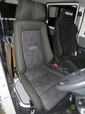 KAWAI WORKS 146L LEFT SIDE SEAT RAIL FOR TOYOTA TOWN ACE.LITE ACE VAN S402.412M KAWAI-WORKS-09709