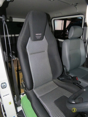 KAWAI WORKS 146L LEFT SIDE SEAT RAIL FOR TOYOTA TOWN ACE.LITE ACE VAN S402.412M KAWAI-WORKS-09709