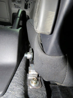 KAWAI WORKS D040R RIGHT SIDE SEAT RAIL FOR SPARCO R100 CHPONO-ROAD 959CR FOR DAIHATSU MIRAIS LA350 KAWAI-WORKS-59293