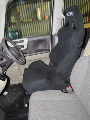 KAWAI WORKS H104L LEFT SIDE SEAT RAIL FOR SPARCO R100 R100 R333 FOR HONDA N-BOX JF3.4 17.09~ KAWAI-WORKS-26646
