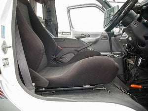 KAWAI WORKS T058R RIGHT SIDE SEAT RAIL FOR RECARO IS05 LX-F FOR TOYOTA HIACE H100 SERIES KAWAI-WORKS-10480