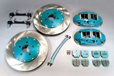 PROJECT MU 4POT FS44SB REAR CALIPER KIT FOR NISSAN SKYLINE HCR32 FS44SB-N204R