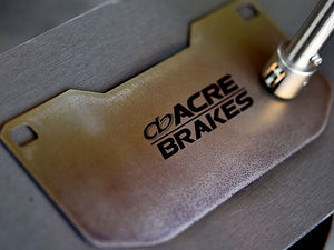 ACRE TITANIUM BRAKE PAD SHIM FRONT FOR SUBARU EXIGA YA4 YA5 YA9 YAM TS580