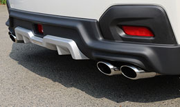 KENSTYLE 4-PIECE MUFFLER FOR SUABRU XV GP7 GPE KENSTYLE-00065