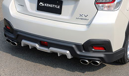 KENSTYLE 4-PIECE MUFFLER FOR SUABRU XV GP7 GPE KENSTYLE-00065