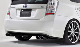 KENSTYLE 4 PIECE MUFFLER FOR TOYOTA PRIUS ZVW30 KENSTYLE-00063