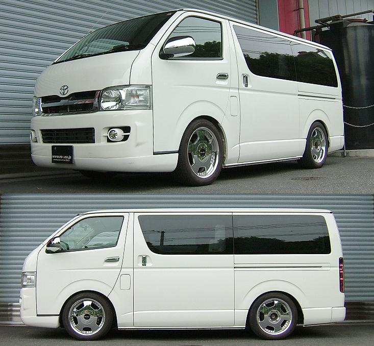 RS-R TP BASIC-I COILOVER SUSPENSION RECOMMENDED SPRING RATE FOR TOYOTA HIACE VAN TRH200V TPT700S1