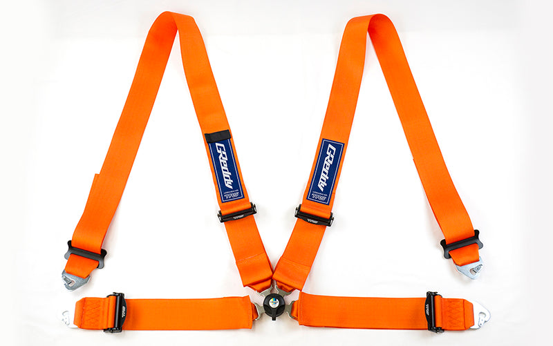 GREDDY x TRS RACING HARNESS 3 INCH 4 POINT RH ORANGE FOR  16601017