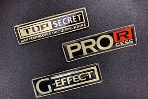 TOP SECRET SOFT EMBLEM G-EFFECT FOR  TOP-SECRET-00312
