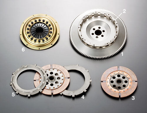 OSGIKEN TS SERIES TWIN PLATE CLUTCH KIT CLUTCH DISC 1 PIECE FOR TOYOTA LEVIN TRUENO AE86 4A-G TS2A-AE86-CLUTCH-DISC