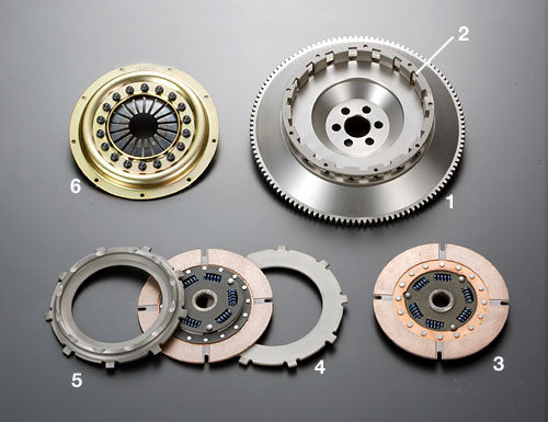 OSGIKEN CLUTCH COVER FOR TS SERIES TWIN PLATE CLUTCH KIT FOR NISSAN SKYLINE C110 C210 L6 TS2AD-C110C210-CLUTCH-COVER