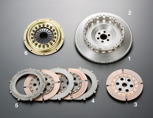 OSGIKEN TS SERIES TRIPLE DISC TYPE CLUTCH KIT OH A SET FOR NISSAN SKYLINE C110 C210 L6 TS3A-C110C210-OH-A-SET
