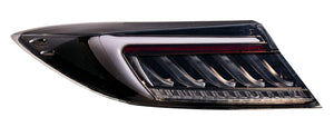 VALENTI JEWEL LED TAIL LAMP ULTRA LIGHT SMOKE BLACK CHROME FOR TOYOTA GR8 ZN8 SUBARU BRZ ZD8 TT86GRZU-SB-1