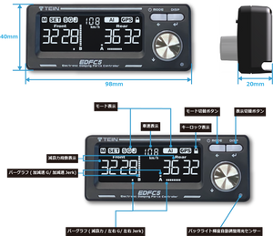 TEIN EDFC 5 ELECTRONIC DAMPING FORCE CONTROLLER KIT EDK04-R6655