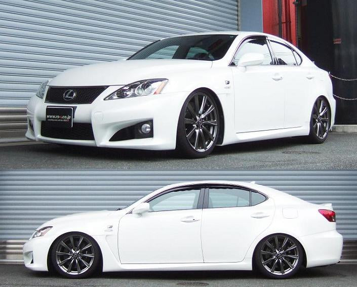 RS-R SPORTS-I COILOVER SUSPENSION RECOMMENDED SPRING RATE FOR LEXUS IS-F USE20 NSPT295M