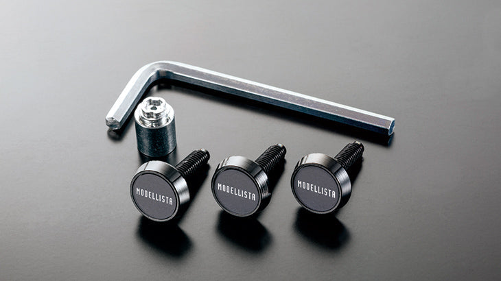 MODELLISTA SECURITY NUMBER PLATE BOLT FOR TOYOTA RAV4 MXAA52 54 AXAH52 54 MSA10-00001