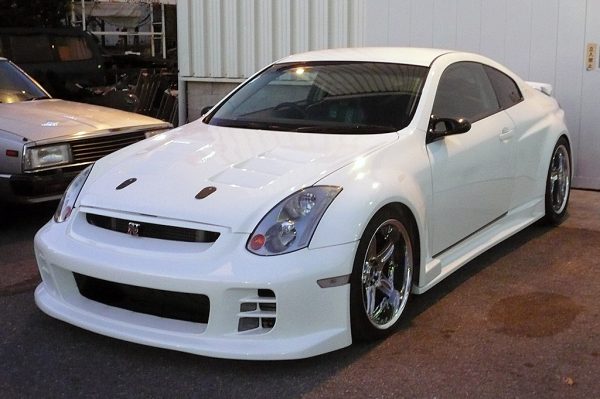 TOP SECRET G-FORCE BONNET FRP FOR NISSAN SKYLINE V35 350GT TOP-SECRET-00516
