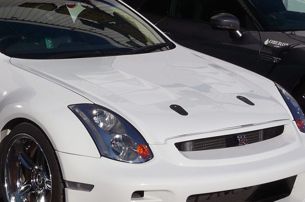 TOP SECRET G-FORCE BONNET CARBON FOR NISSAN SKYLINE V35 350GT TOP-SECRET-00517